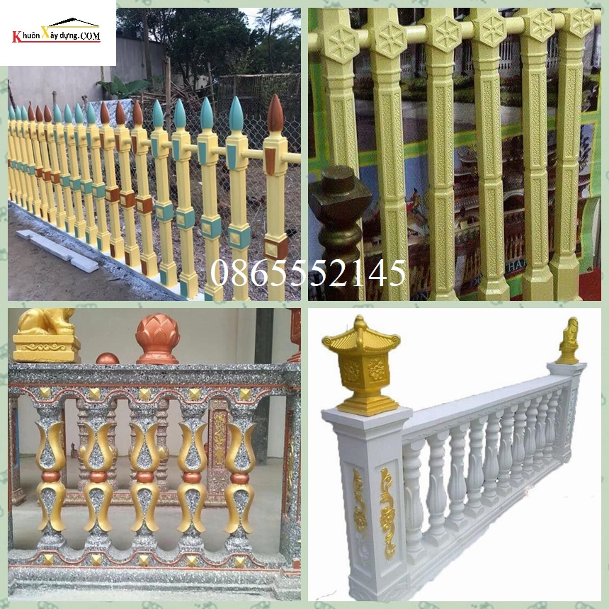 MẪU HÀNG RÀO BÊ TÔNG TÂM LÝ MỚI NHẤT , TRỤ THÁP, KIM CƯƠNG, TRÚC SEN, VỆ SĨ